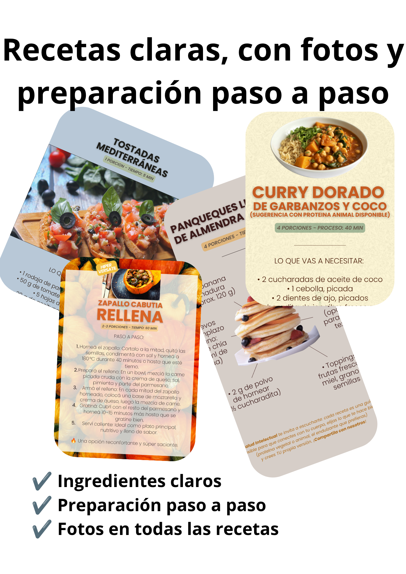 Ebook: Comé Sano Sin Complicaciones – Más de 100 recetas simples para todos los días
